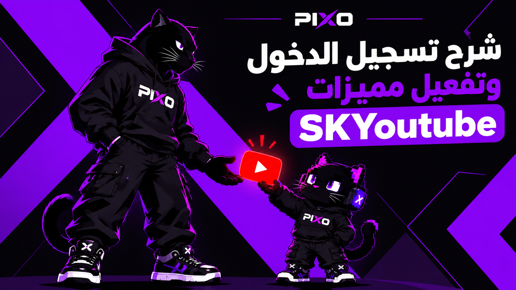 شرح تسجيل دخول و مميزات SKYoutube